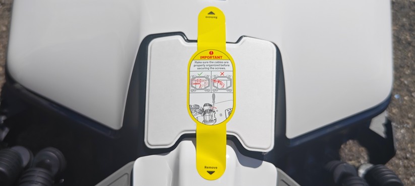 Mammotion Luba Mini AWD: Lieferumfang, Aufbau, Lidar-Modul