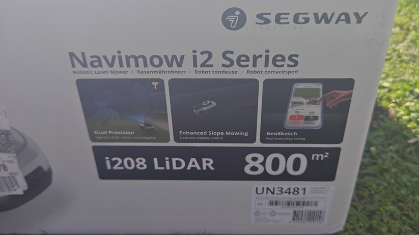 Segway Navimow i208 LiDAR: Mähroboter für Gärten bis 800 m²