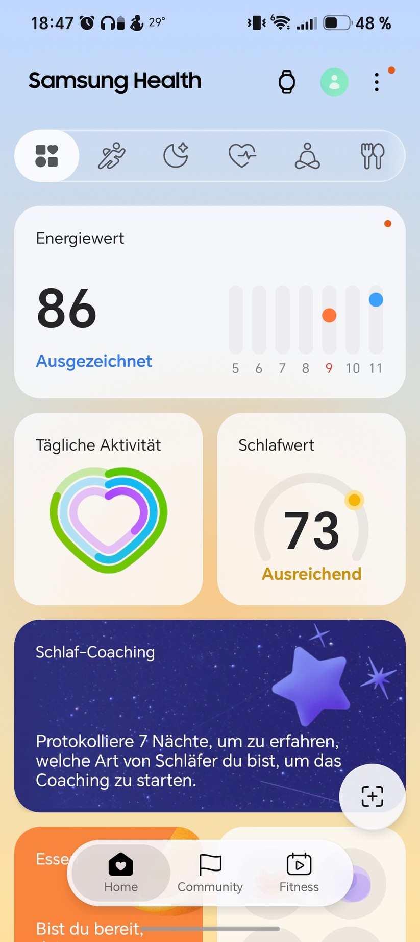 Samsung Galaxy Watch Ultra 2: Samsung Health