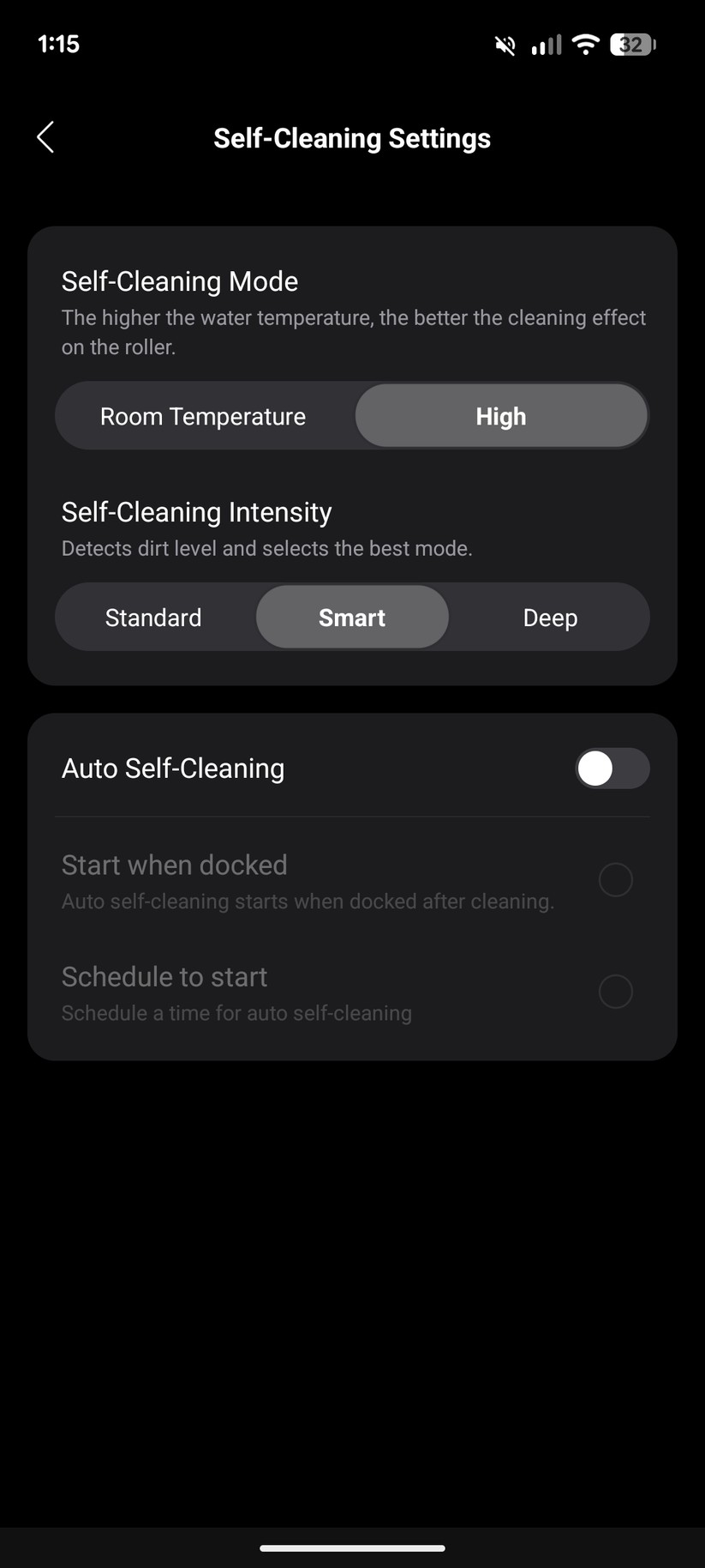 Roborock F25 Ace Pro - Bilder App 