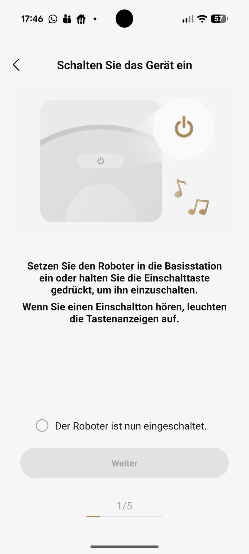Dreame Aqua 10 Ultra Roller – App & Einrichtung