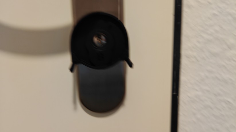 Switchbot Lock Ultra mit Keypad Vision: Montage Schloss