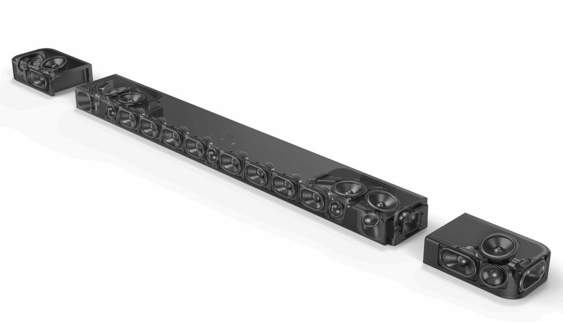 JBL Bar 1300MK2: 29 Lautsprecher, 2.470 Watt und abnehmbare Akku-Rears versprechen echtes 11.1.4-Kino-Feeling.