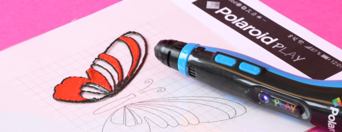 Polaroid Play 3D-Pen im Test: Was kann der 3D-Druck-Stift?