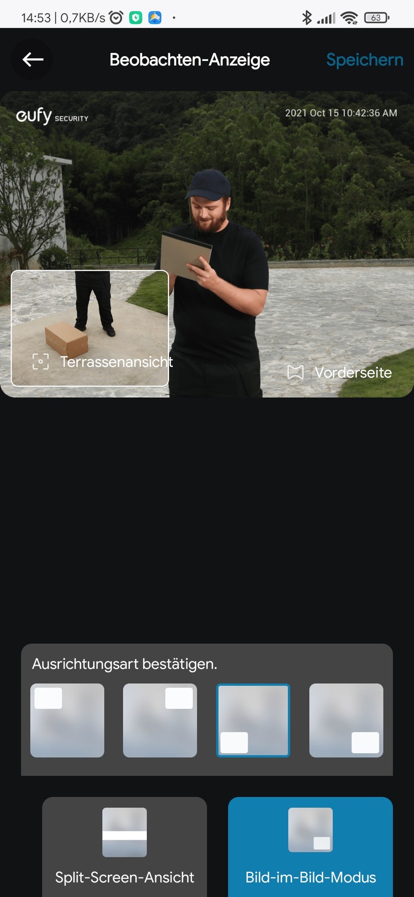 Eufy Video Doorbell Dual - App