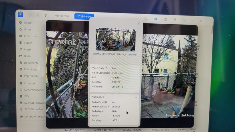 Reolink Trackmix Akku: Dual-Objektiv mit Bewegungsverfolgung und Zoom