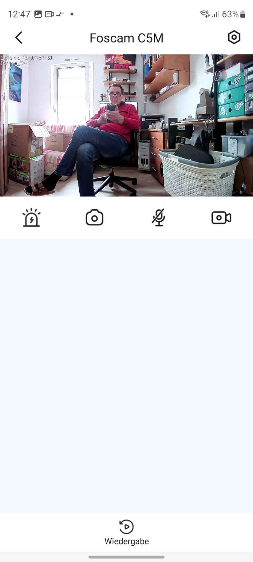 Foscam C5M 3K: Inbetriebnahme mit Foscam-App