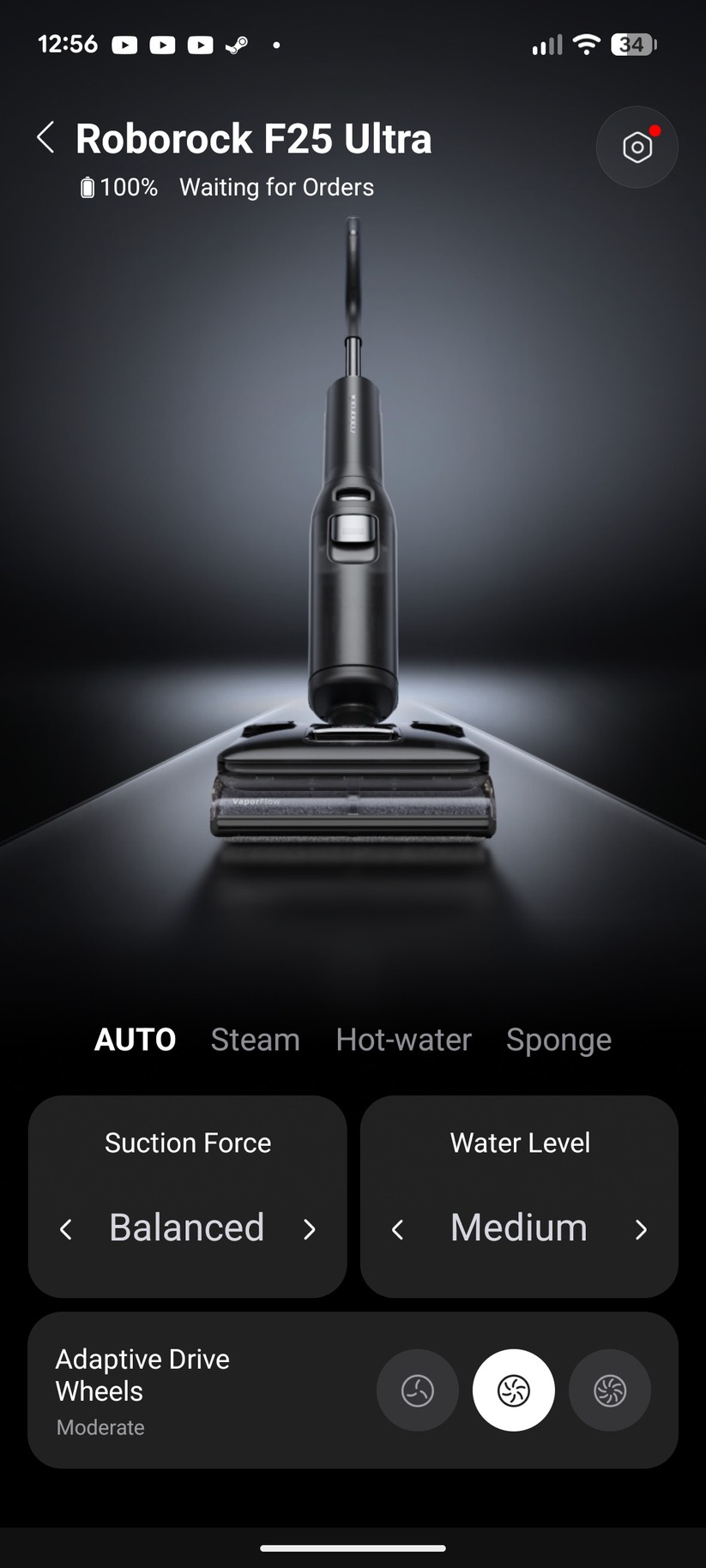 Roborock F25 Ultra - Bilder App 