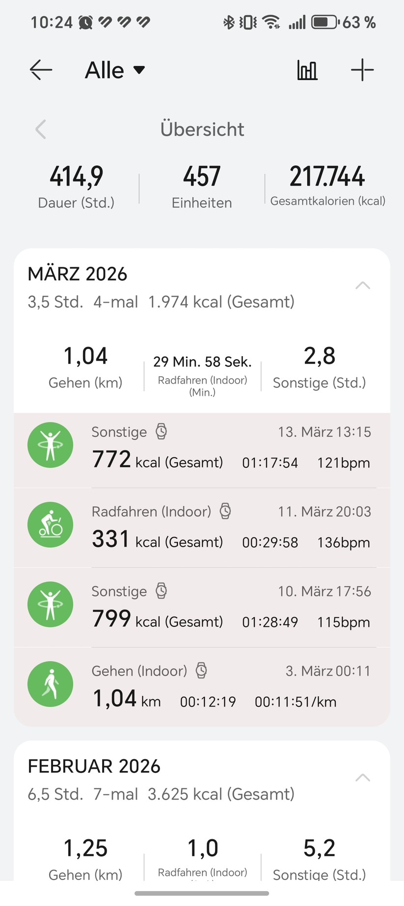 Huawei Watch GT Runner 2 - Health App
