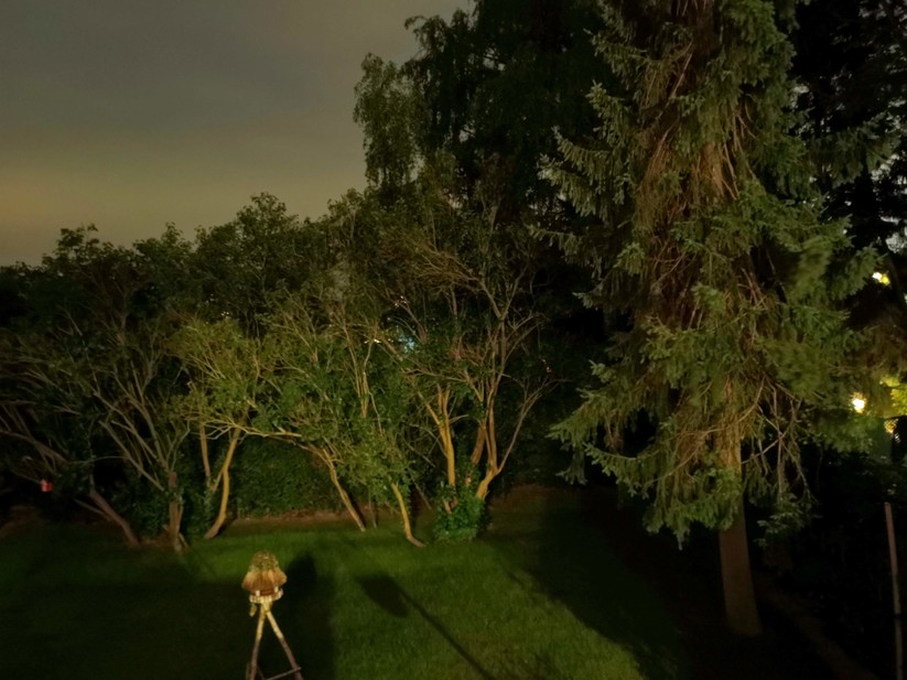 Nachtaufnahme mit 8 Sekunden Belichtung