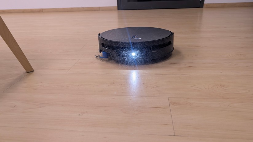 Ecovacs X12S Omnicyclone – Teppich-Reinigung: Vorher vs. Nachher
