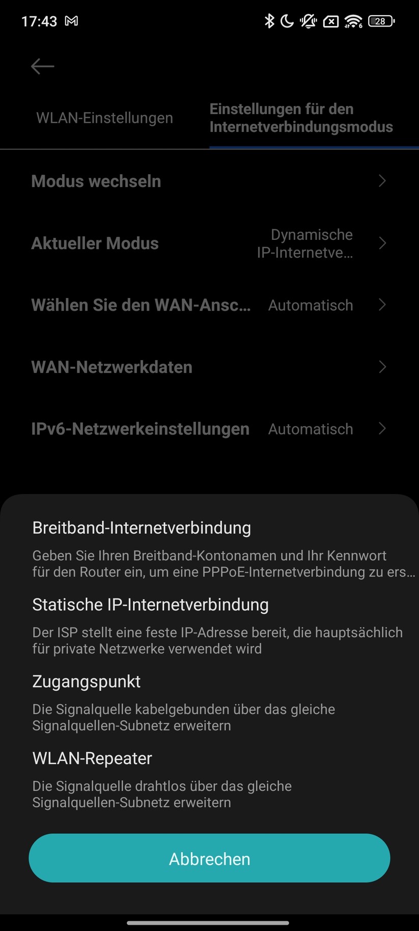 Xiaomi BE3600 Pro – App