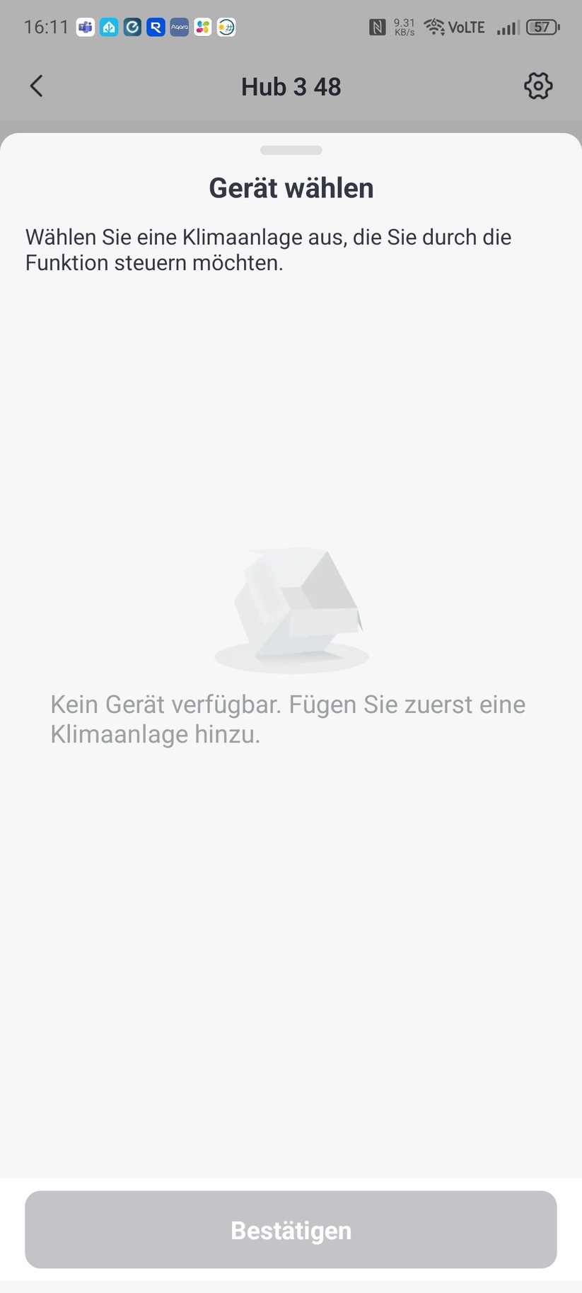 Switchbot-App: Inbetriebnahme des Hub 3