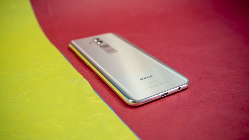 Mehrschichtiges Glasdesign des Huawei Mate 20 Lite