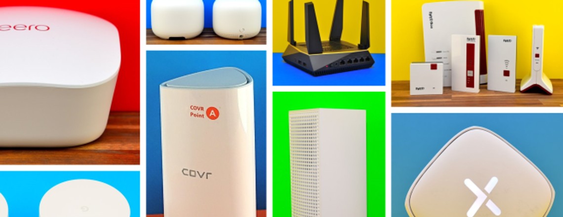 Testsieger: Die besten WLAN-Router und Mesh-Systeme