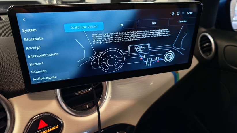 Carpodgo T4 Plus: Audio-Optionen