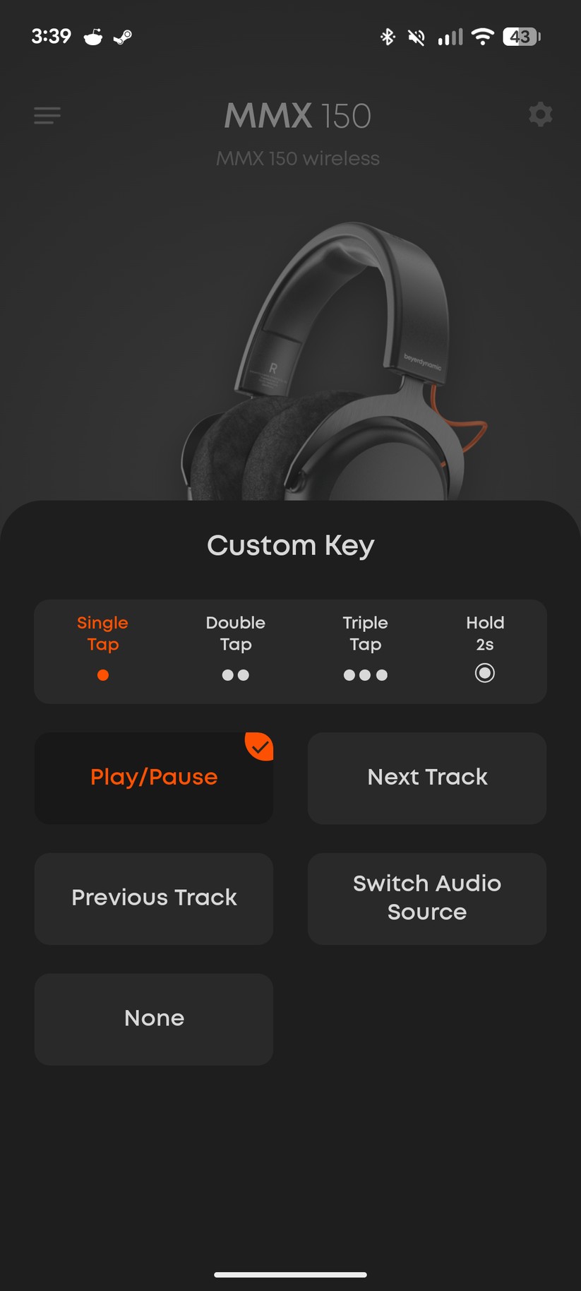 Beyerdynamic MMX 150 Wireless- Bilder App