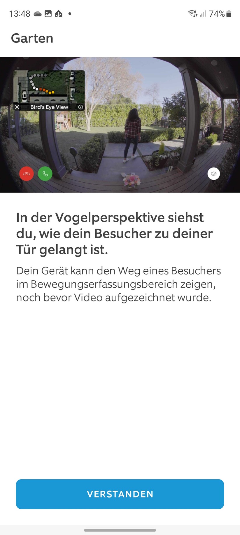 Ring Stick Up Cam Pro Akku: Die Kamera bietet viele Funktionen und Konfigurationsmöglichkeiten.