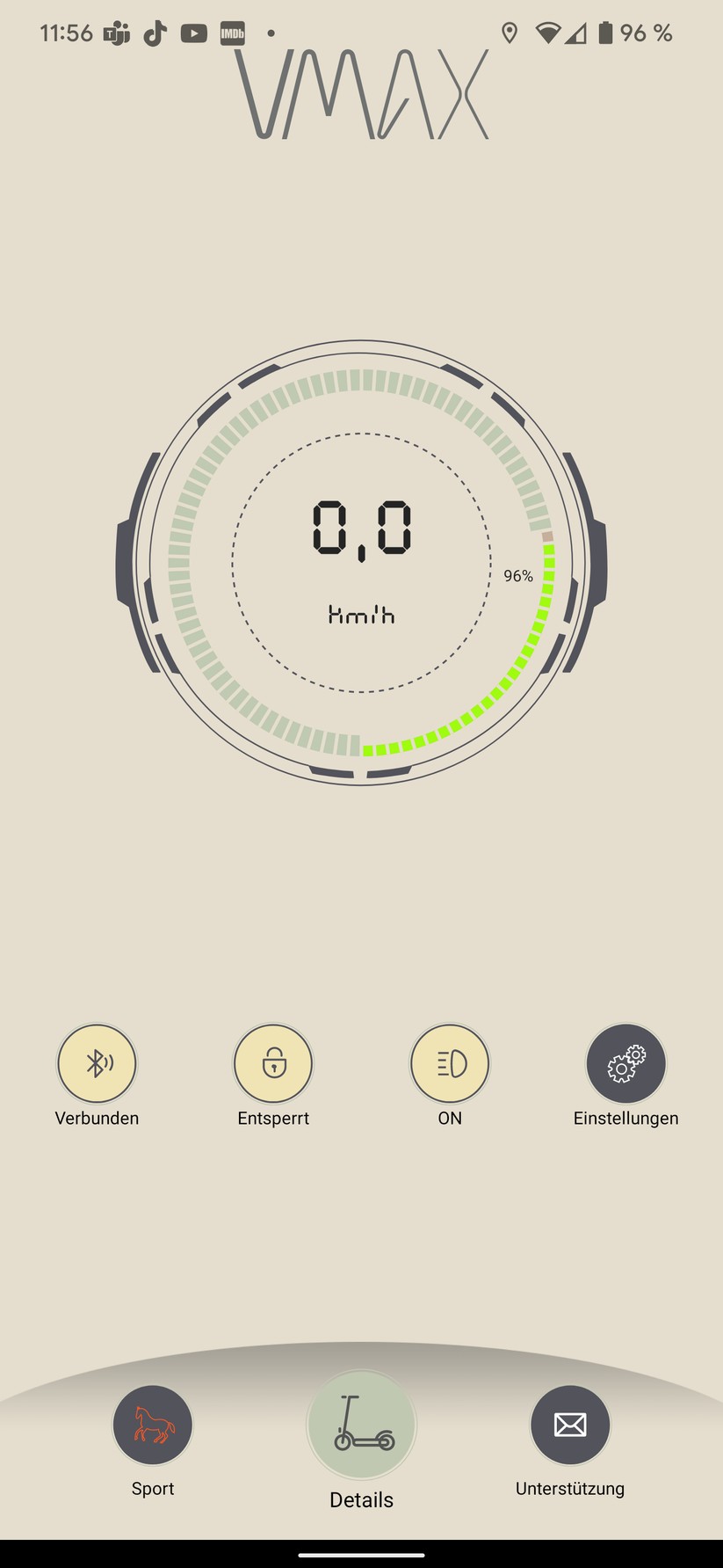 Vmax VX2 ST App Screenshots