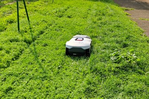  Mähroboter mit RTK und vier Kameras für große Gärten