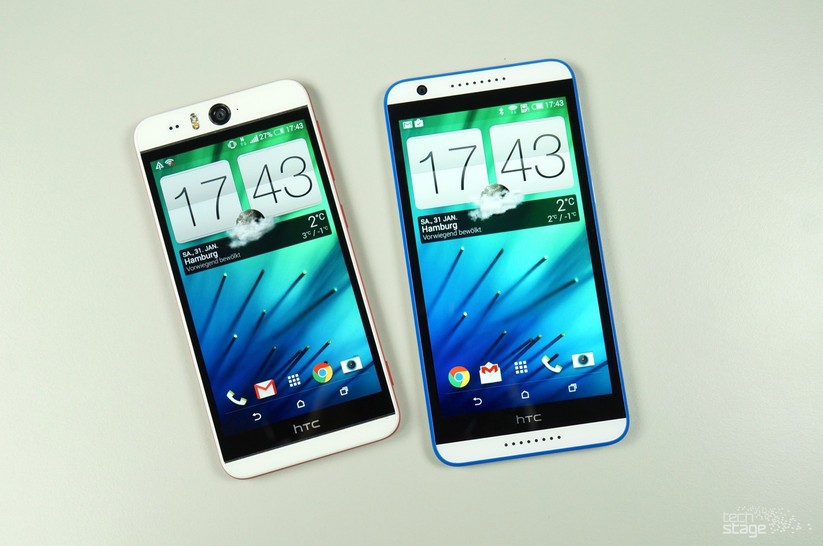 HTC Desire: Vergleich mit Desire EYE