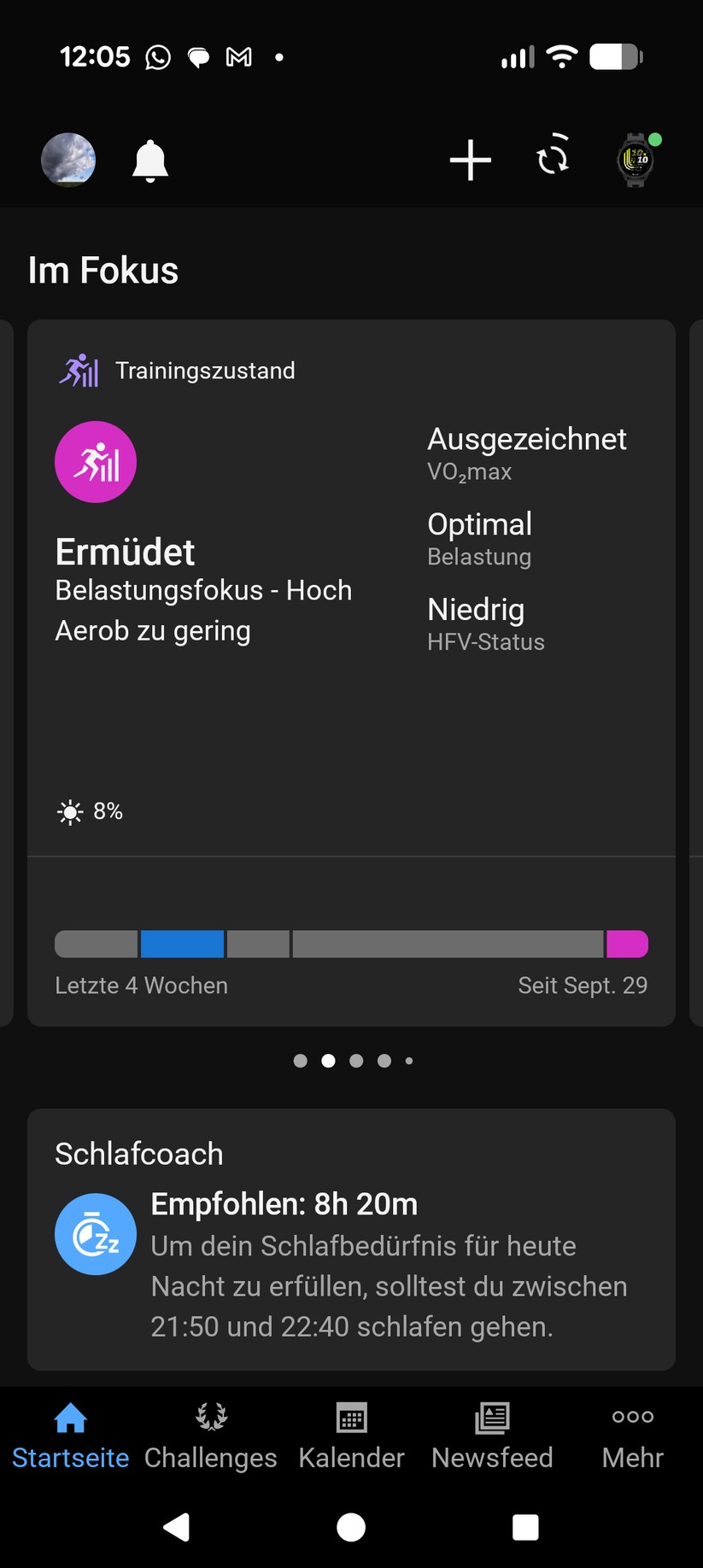 Garmin Connect App