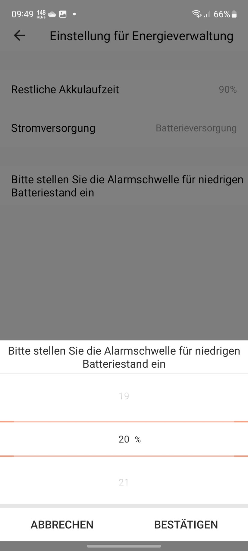 7Links-IPC-675: App, Inbetriebnahme, Einstellungen, Sichtfeld