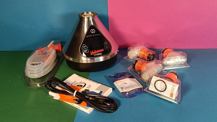 Beim Profi-Modell Volcano Hybrid ist eine Menge an Ersatzteilen beigepackt. Auch für alte Modelle des Herstellers sind Ersatzteile erhältlich.