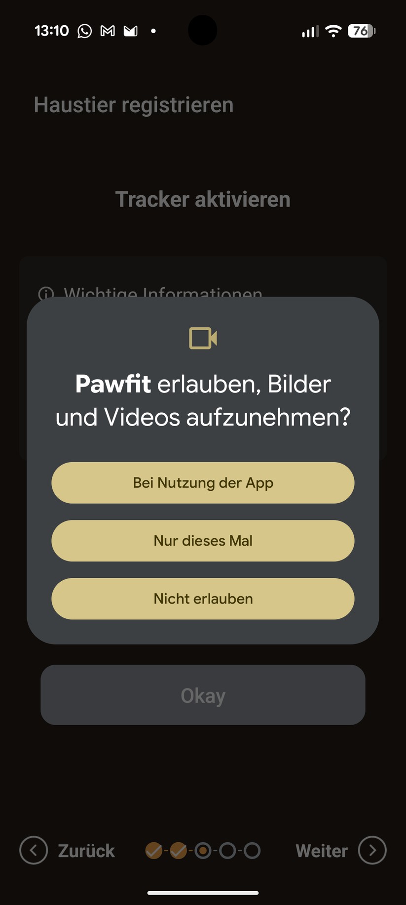 Pawfit Lite – Bilderstrecke