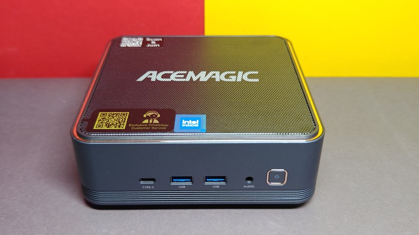Mini-PC Acemagic F2A mit Intel Core Ultra 5 125H oder mit Core Ultra 7 155H, 32 GB RAM, 1 TB-NVMe-SSD
