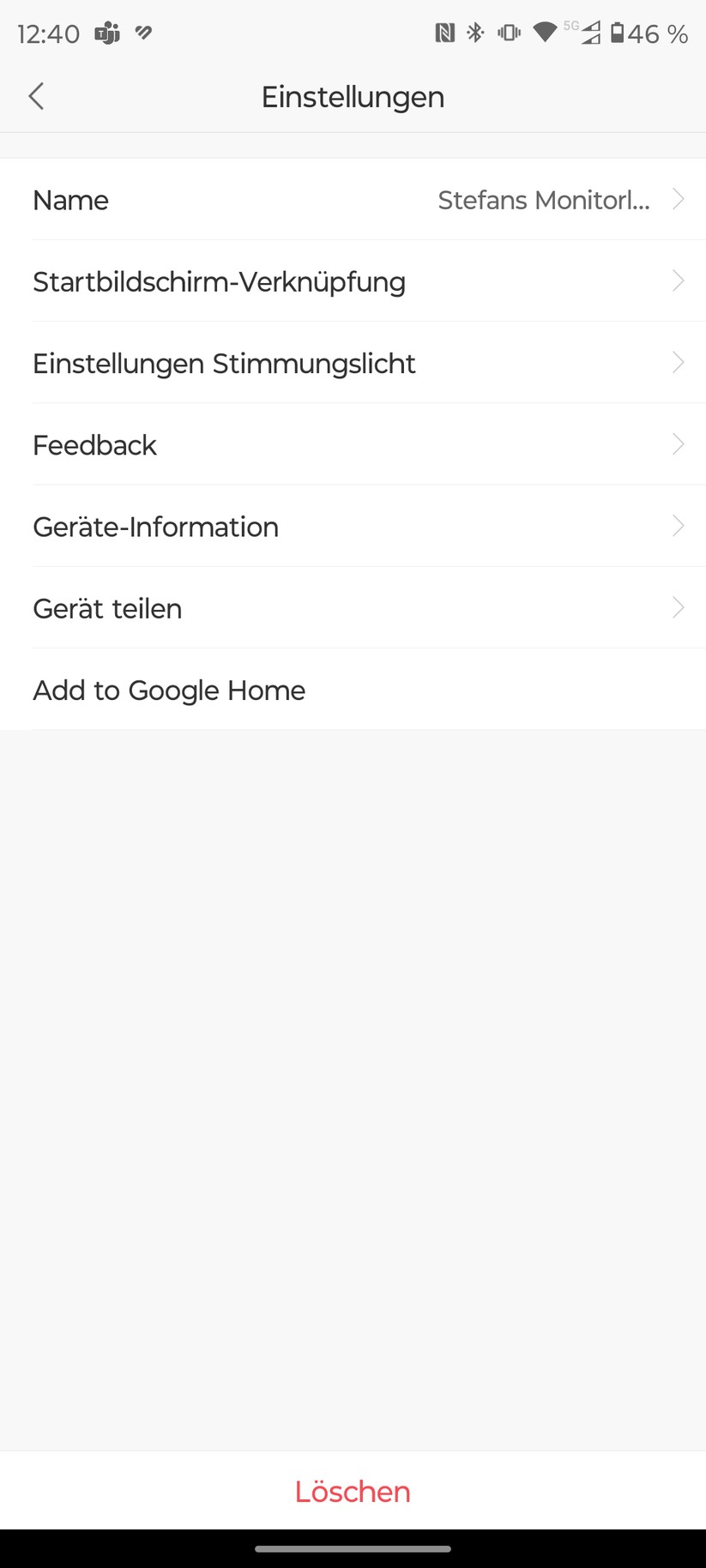 Yeelight RGB YLTD003 Pro Screenshot