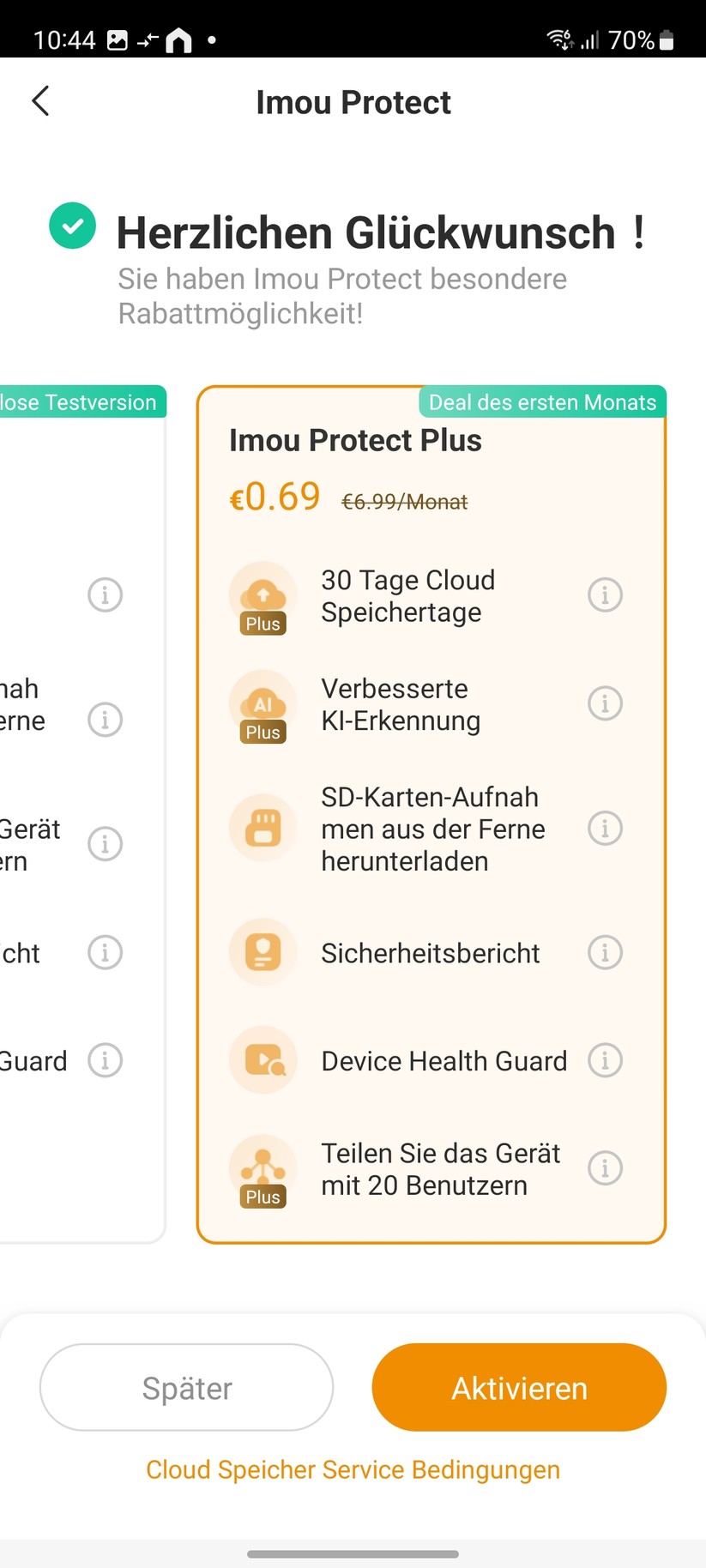 Imou Cell 3C: Setup mit App Imou Life