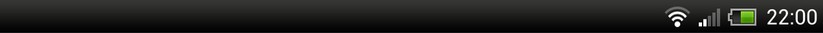 Statusleiste im HTC One X+
