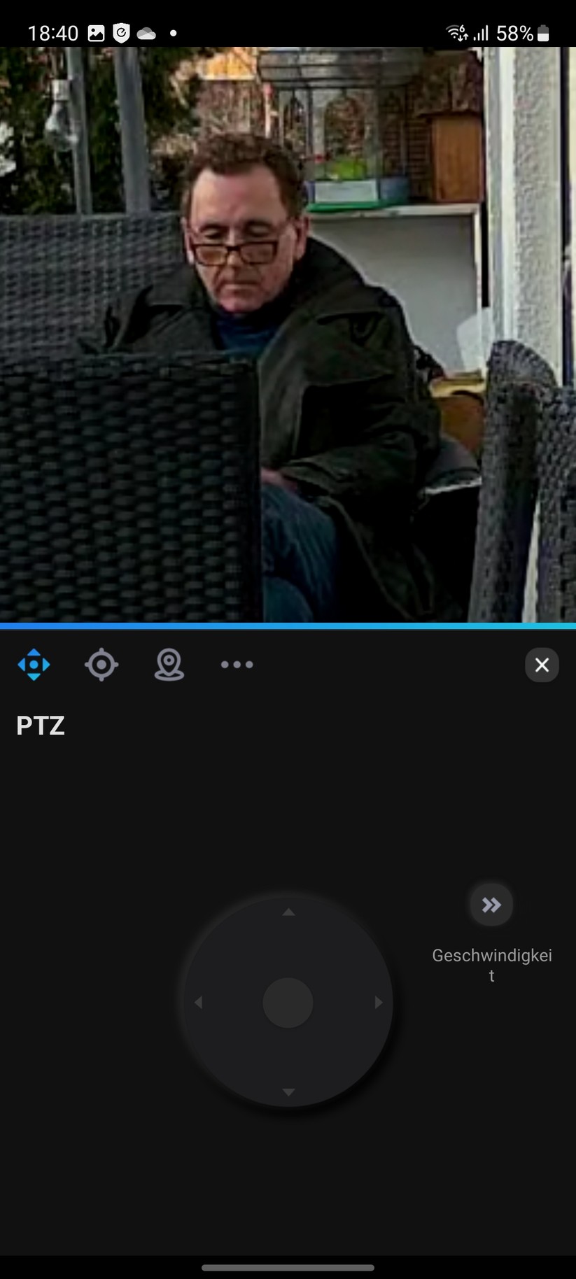 Reolink Trackmix Akku: App-Oberfläche und Beispiel-Bilder