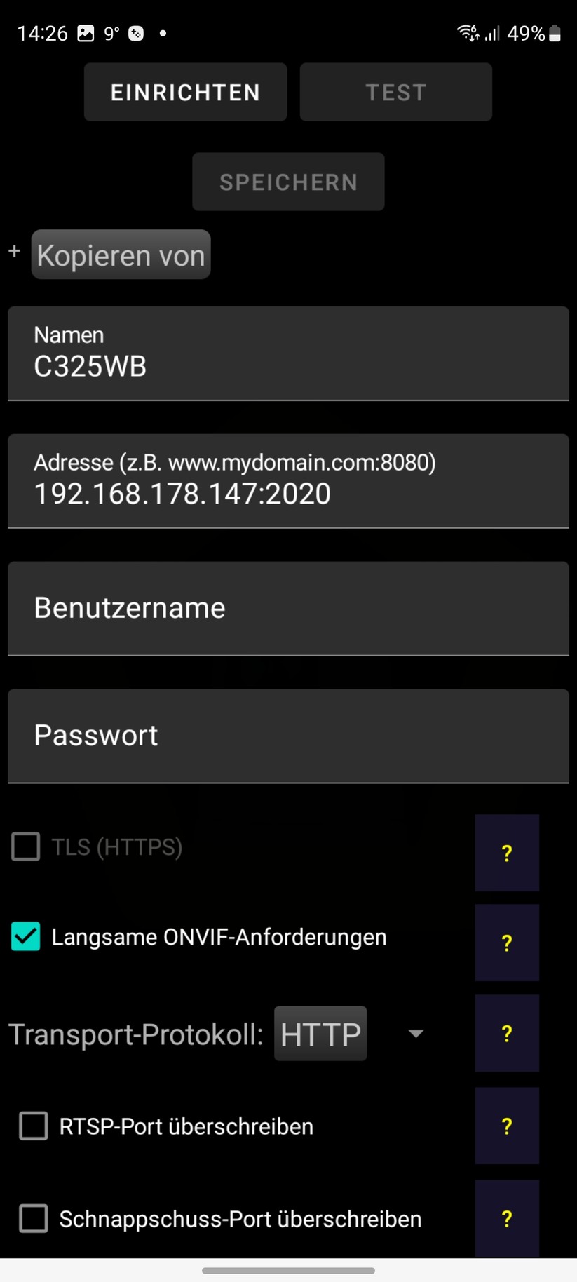 TP-Link Tapo C325WB: App, Onvif, Nachtaufnahmen