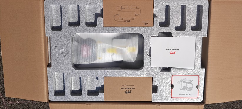 Mammotion Luba Mini AWD: Lieferumfang, Aufbau, Lidar-Modul