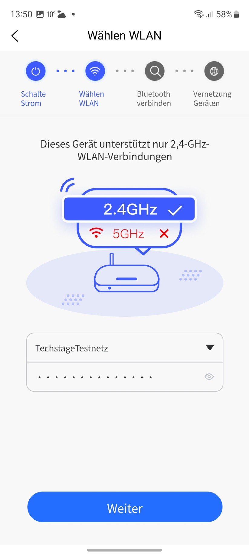 PTZ-Kamera für Lampenfassung E27: App