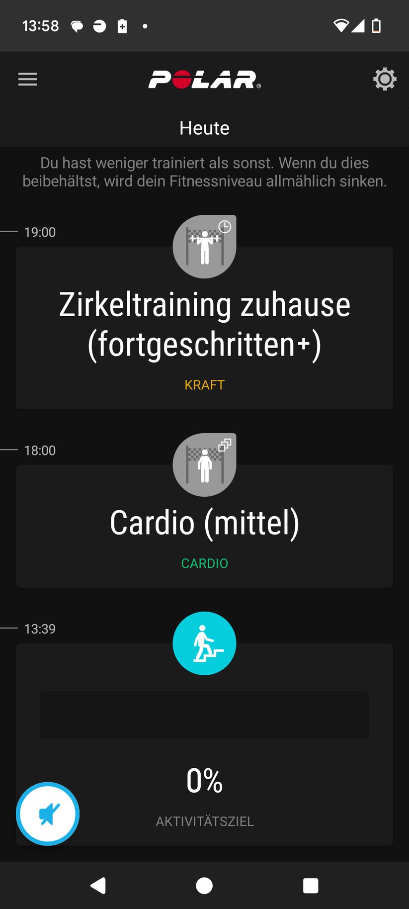 Polar Grit X2 - App