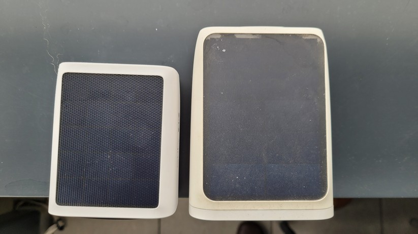 Eufy Solocam S220 im Vergleich zur größeren Variante S40/S230