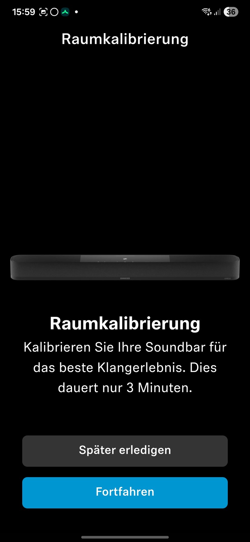 Die Smart Control-App bietet für die Bedienung die meisten Optionen, außerdem führt sie Schritt für Schritt durch die Einrichtung. Sie bietet Firmware-Updates, Quellenwahl, Equalizer-Einstellungen, Pegel und die Intensität des Ambeo-Modus. Besonders wichtig: Hier finden Nutzer die für den optimalen Sound wichtige automatische Raumkalibrierung.