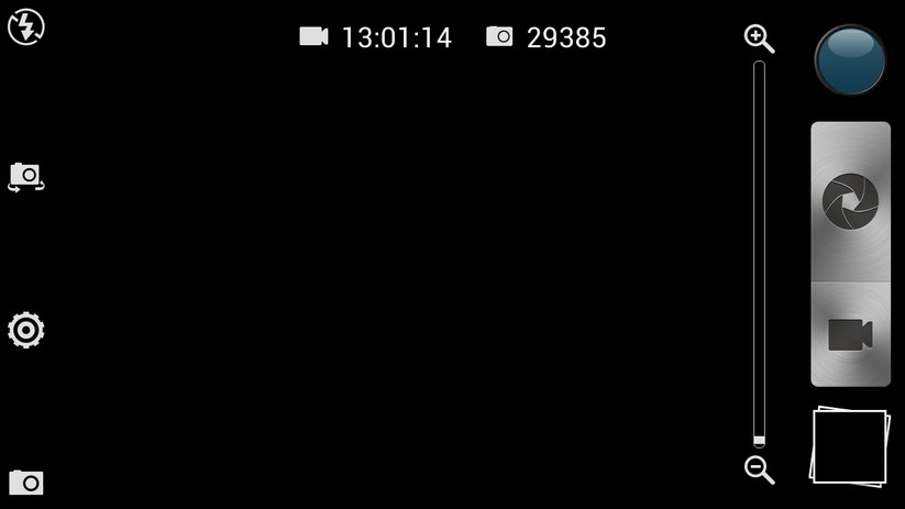 Kamera-Applikation von HTC Sense 4+ auf dem HTC One X+