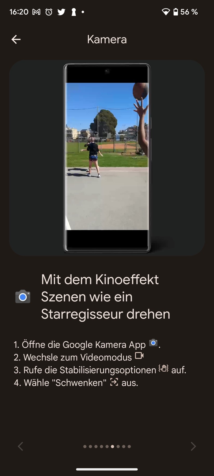 Google Pixel 7 Software-Funktionen