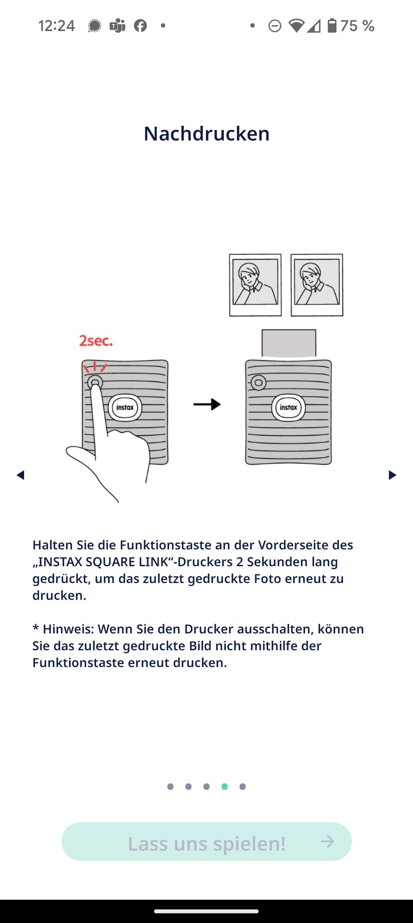 Instax Square Link Screenshot