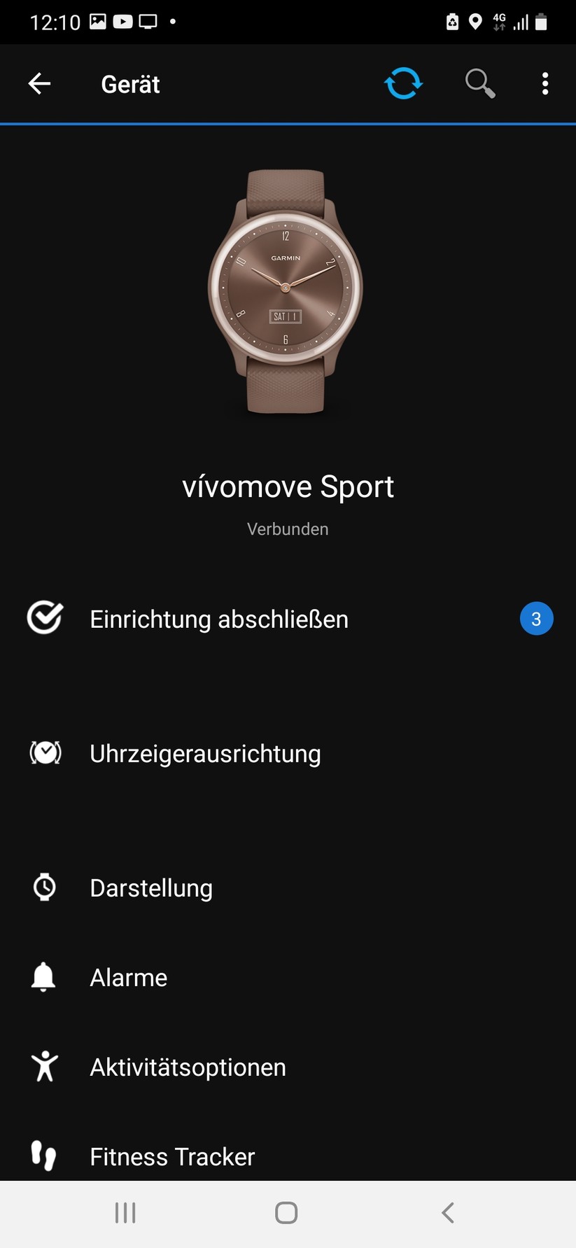 Garmin Vivomove - Garmin Connect