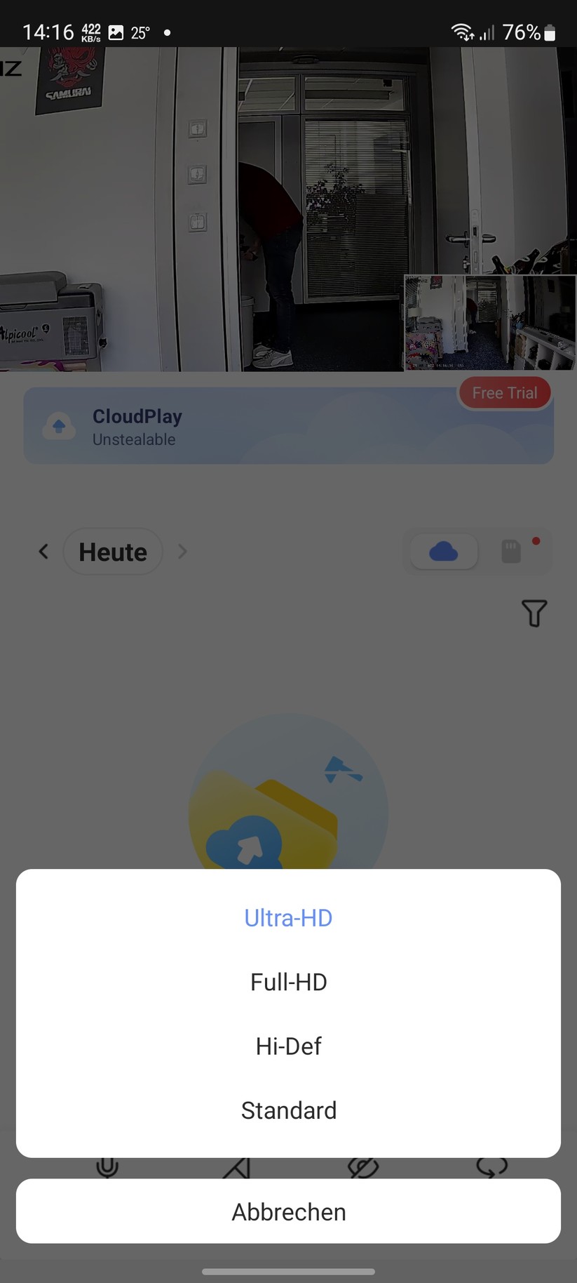 Ezviz C6 2K+: Einrichtung