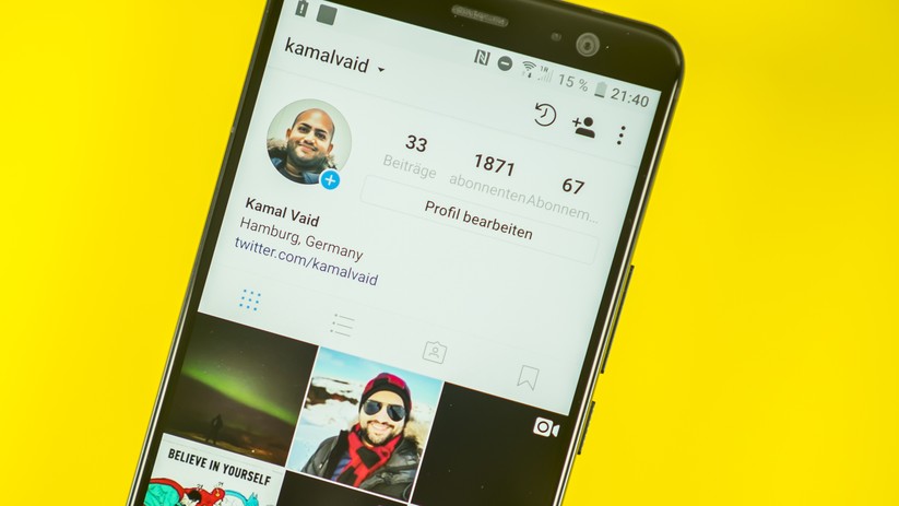 Das Display des HTC U11 Plus leuchtet hell und natürlich.
