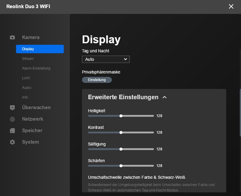 Reolink Duo 3 WiFi: Desktop-Anwendung und Browserzugriff