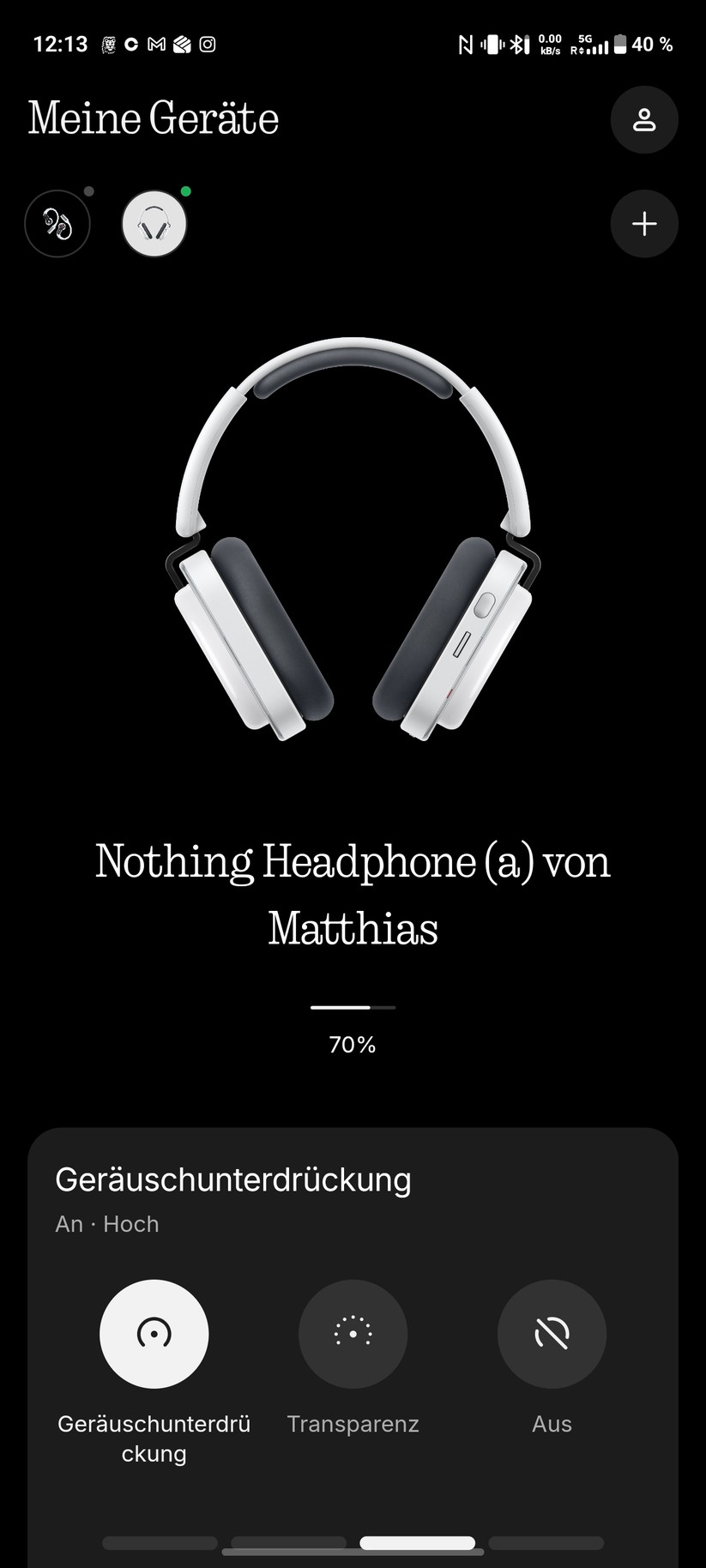 Nothing Headphone A Screenshot