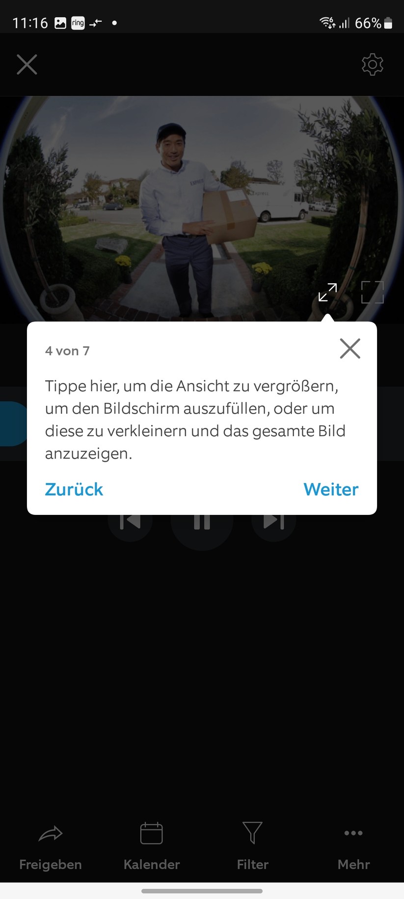 Die Ring-App erläutert nicht nur die Montage und Inbetriebnahme, sondern erklärt auch fast jede Funktion der Video-Türklingel – ideal für Anfänger.