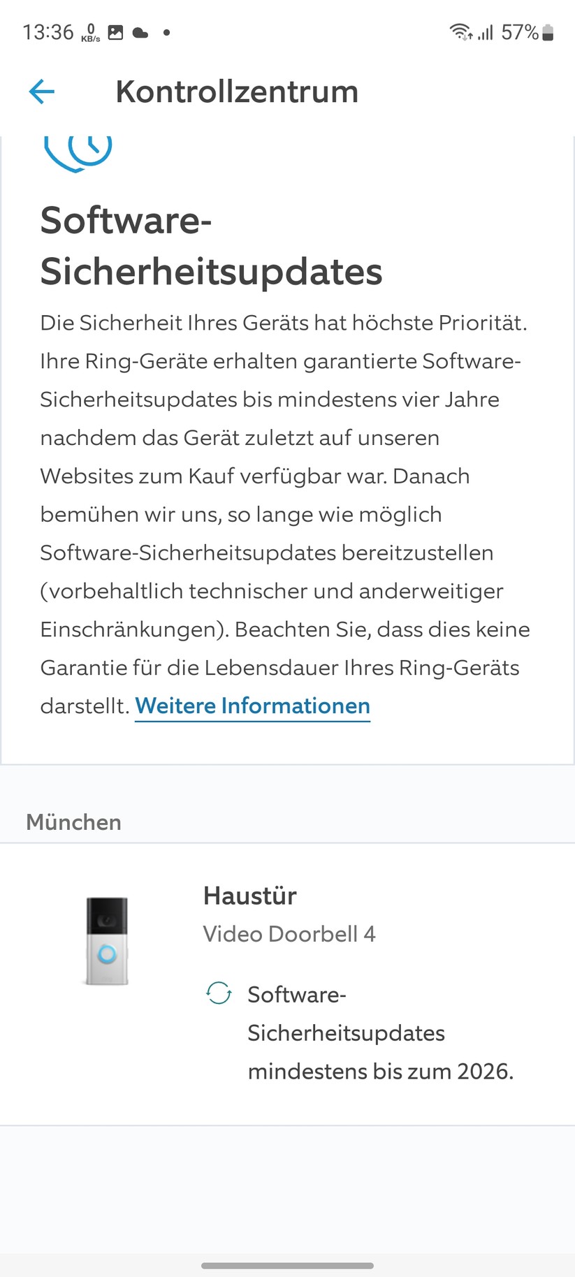 Ring Doorbell 4: Funktionen